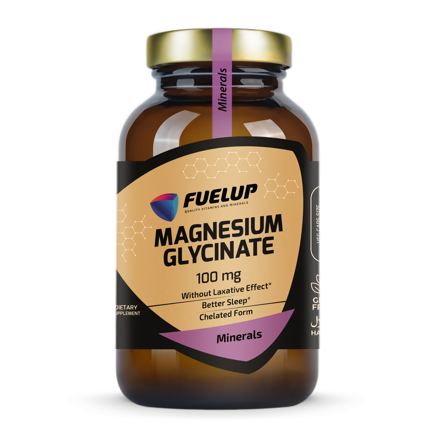 FUELUP – Magnesium Glycinate 100 mg / 120 veg caps