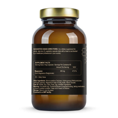 FUELUP – Magnesium Glycinate 100 mg / 120 veg caps