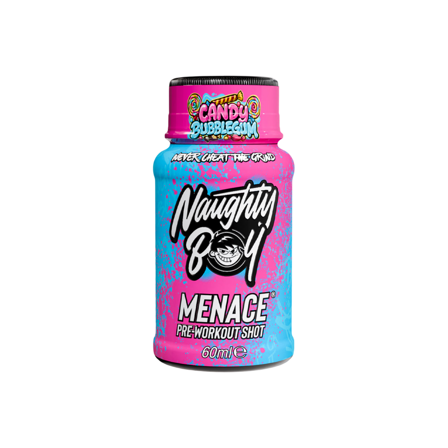 Naught Boy - Pre workout shot - 60 ML - CANDY BUBBLEGUM
