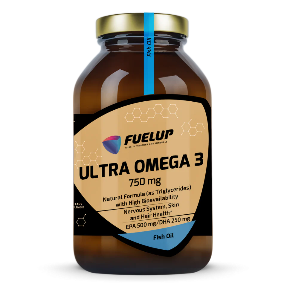 FUELUP – Ultra Omega – 3 (TG, 500/250 ) 1000 mg, 90 softgels