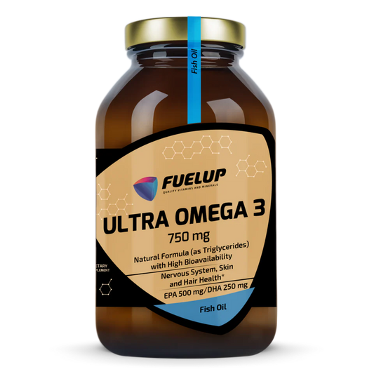 FUELUP – Ultra Omega – 3 (TG, 500/250 ) 1000 mg, 90 softgels