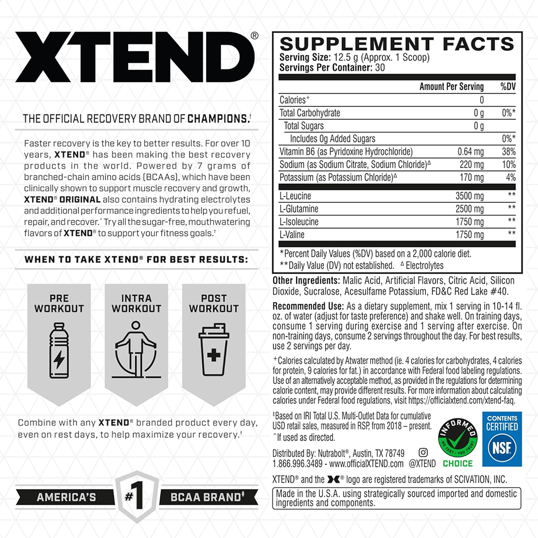 SCIVATION XTEND BCAA 441G – 30servings
