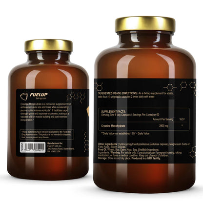 FUELUP- CRE-UP 700mg, 240 capsules