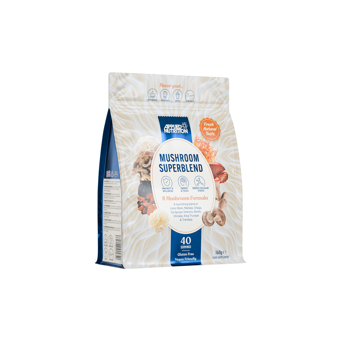 APPLIED NUTRITION MUSHROOM SUPERBLEND - 160 G