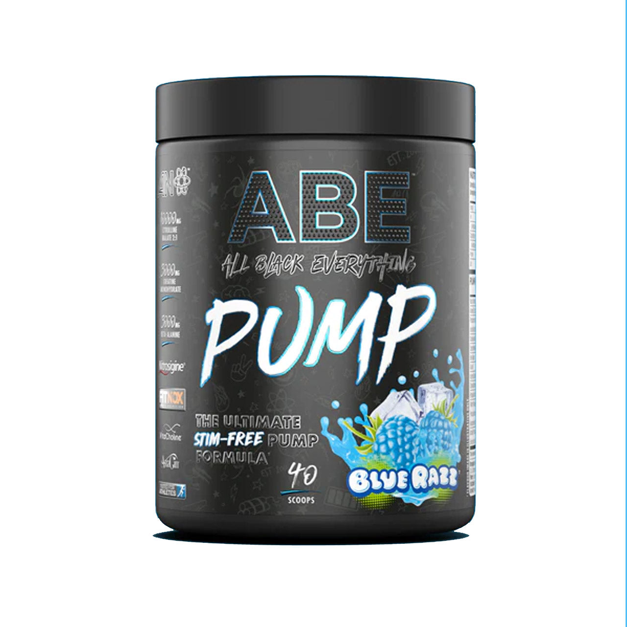 APPLIED NUTRITION – ABE PUMP – ZERO STIM PRE-WORKOUT 500G (40 servings)