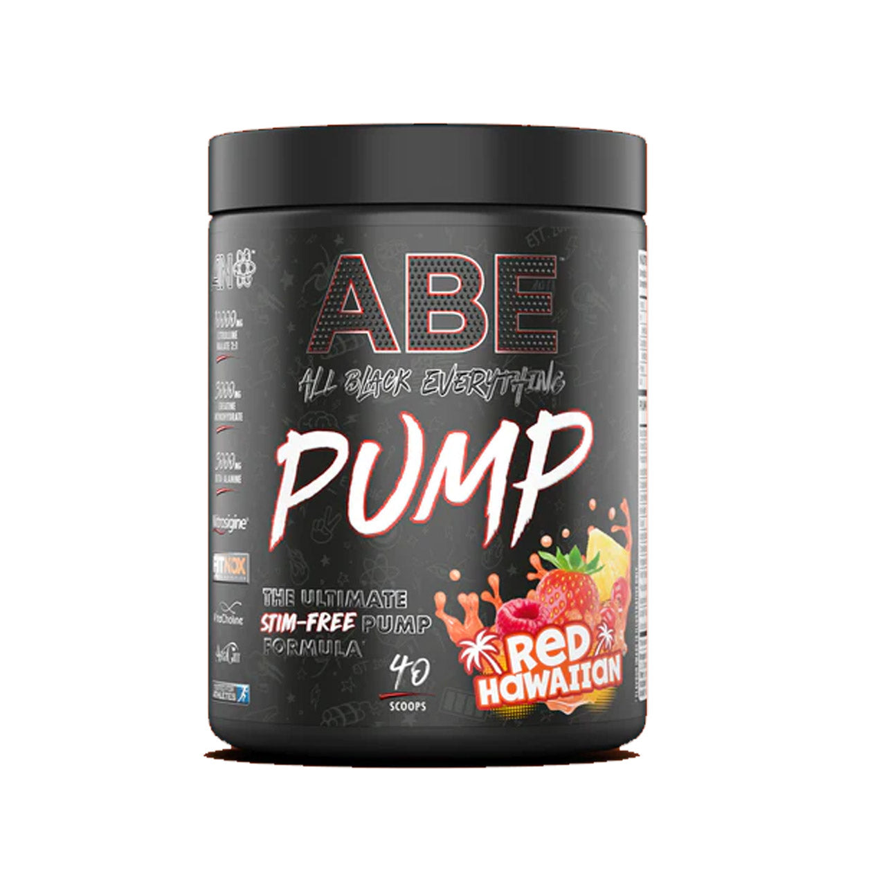 APPLIED NUTRITION – ABE PUMP – ZERO STIM PRE-WORKOUT 500G (40 servings)