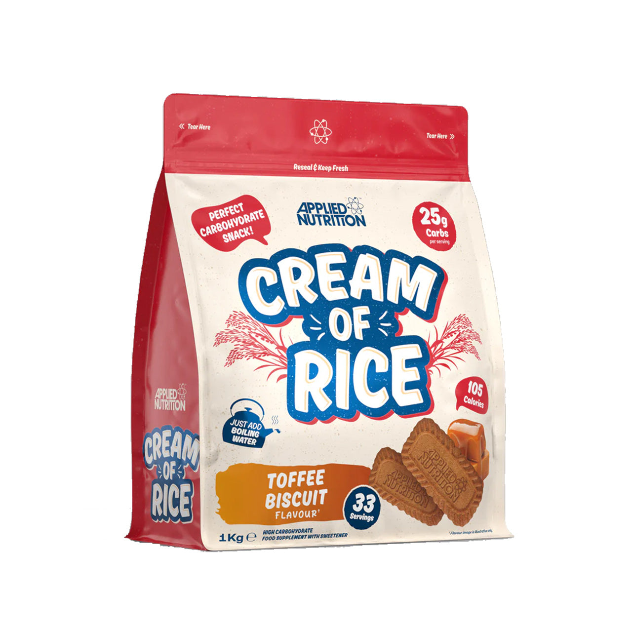 APPLIED NUTRITION – Cream of Rice 1kg (33 Servings)