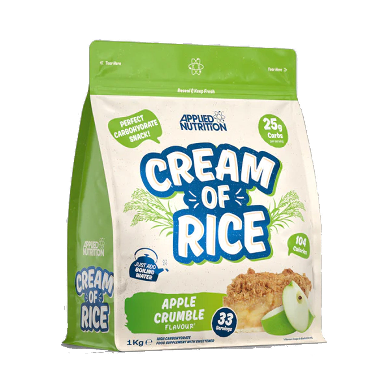 APPLIED NUTRITION – Cream of Rice 1kg (33 Servings)