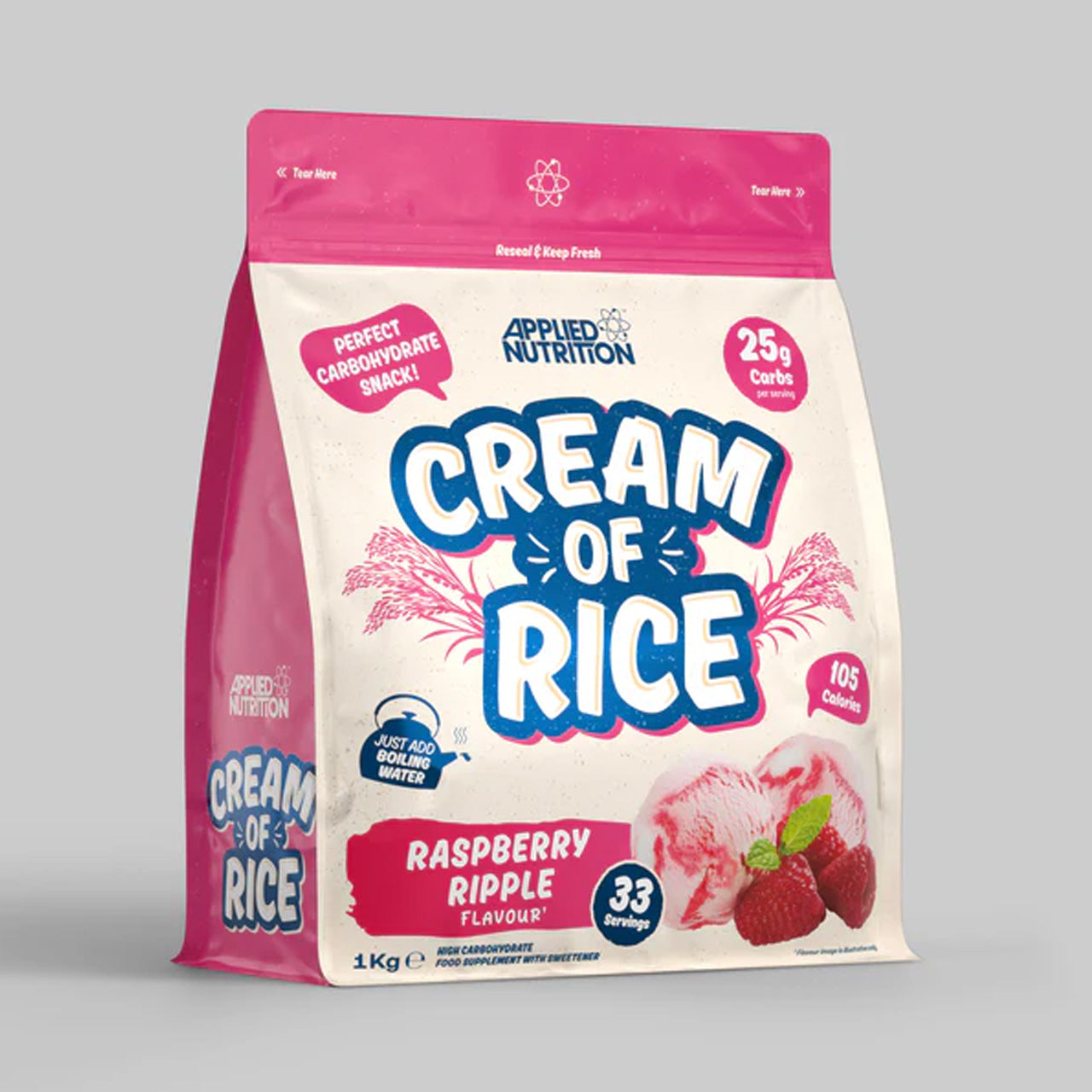 APPLIED NUTRITION – Cream of Rice 1kg (33 Servings)